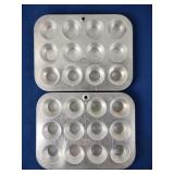 Foley Aluminum Mini Muffin Pans (2)