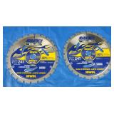 Irwin Framing/Ripping Saw Blades (2) NEW