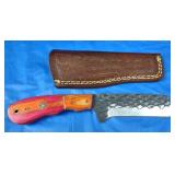 H-C Bull Cutter Knife w/Sheath, New