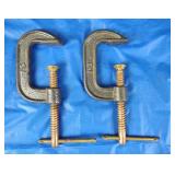 2 Inch C-Clamps (2)