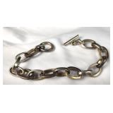 Sterling Bracelet w/ Toggle Clasp