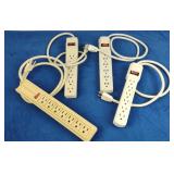 Power Strips, Switched, 6-Outlets (4)