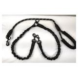 Tandem No Tangle Dog Double Coupler & Leash