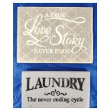 "Never Ending" Signs (2)