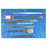SDS Hammer Drill Chisels, Bits (7)