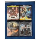 Assorted  4K Ultra Blu-Ray Dvd