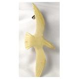 Carved Bone Seagull Pendant