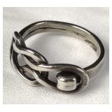 Sterling Woven Style Ring