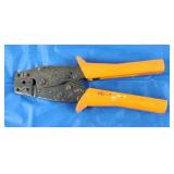 Ratchet-Lock Coax Crimp Tool