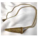 Deer Antler Tip Pendant