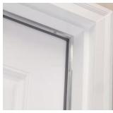 Silver Aluminum/Vinyl Door Seal Kit
