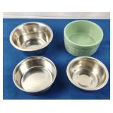 Small Pet Food Bowls (4)