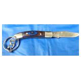 Damascus Keychain Knife, New