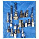 3/8" Ratchet & Driver Bits (18)
