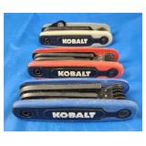 Kobalt SAE, MM, Torx, Hex Key Sets