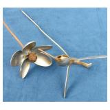 Flower & Hummingbird Garden Decor