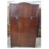 Antique English Armoire Wardrobe