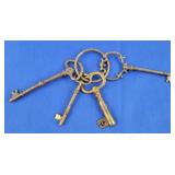 Antique Skeleton Key Decor