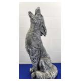 Howling Wolf Figurine