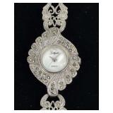 Sheffield Marcasite Quartz Ladies Watch