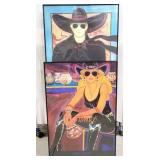 Mick Reber Art Framed Posters [x2]