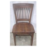 Vtg Oak Chair