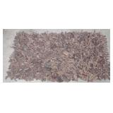 Leather Shag Rug