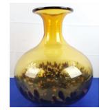 Hand Blown Art Glass Vase