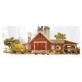 1974 Burwood Products FARM BARN Wall Art