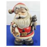Vtg Homco Santa Piggy Bank
