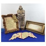 Angel Figurine & Religious Art