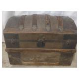 Antique Humpback Trunk