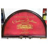 Metal Chateau Joullian Wine Bar Sign