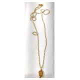 14K Best Friends Pendant Necklace