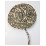 Camo Boonie Hat w/ Chin Strap, M