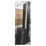 Black Warehouse Shelving, 5-Section