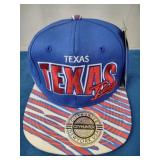 Blu/Red Texas Ball Cap, NEW