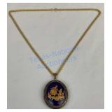 Renaissance Style Locket Necklace