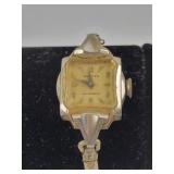 Vtg Bulova Self Winding 10K GF Ladies Watch