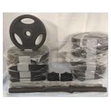 Omari Hardwick 45lb Dumbbells Weight Set, New