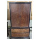 Wood Storage Cabinet