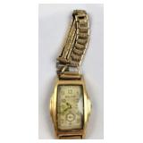 Vtg Bulova 10K Rolled Gold Wristwatch