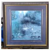 Framed "Walden Pond" by Piet Bekaert Print