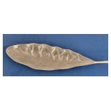 Silver Metal Leaf Tray