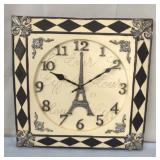 Eiffel Tower Clock