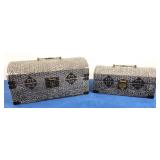 Morroccan Style Silver Treasure Chest [x2]