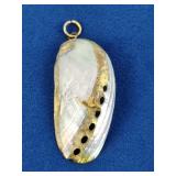 Mother of Pearl Seashell Pendant