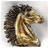 Sterling Horse Head Pin
