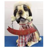 Beagle Xmas Dog Figurine (Resin)