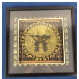 Chinese Metal Cabinet Hardware Wall Art